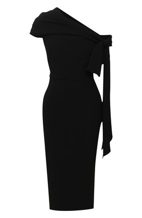 Женское платье ROLAND MOURET черного цвета по цене 125000 руб., арт. SS20/S0901/F2241 | Фото 1 Женское платье ROLAND MOURET черного цвета, арт. SS20/S0901/F2241 | Фото 1
