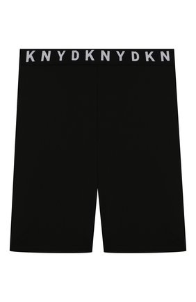 Детские шорты DKNY черного цвета по цене 4950 руб., арт. D34985/09B SS20 | Фото 1 Детские шорты DKNY черного цвета, арт. D34985/09B SS20 | Фото 1