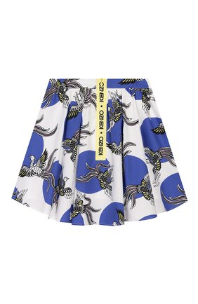 Детская хлопковая юбка KENZO разноцветного цвета по цене 11450 руб., арт. KQ27038 | Фото 2 Детская хлопковая юбка KENZO разноцветного цвета, арт. KQ27038 | Фото 2