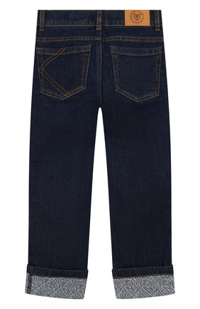 Детские джинсы KENZO синего цвета по цене 8960 руб., арт. KQ22518 | Фото 2 Детские джинсы KENZO синего цвета, арт. KQ22518 | Фото 2