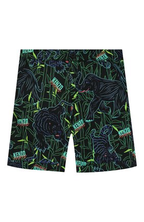 Детские хлопковые шорты KENZO разноцветного цвета по цене 7990 руб., арт. KQ25598 | Фото 1 Детские хлопковые шорты KENZO разноцветного цвета, арт. KQ25598 | Фото 1