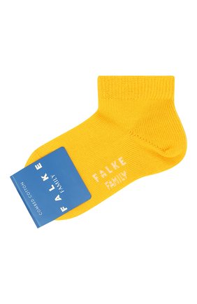 Детские хлопковые носки FALKE желтого цвета по цене 646 руб., арт. 10631 | Фото 1 Детские хлопковые носки FALKE желтого цвета, арт. 10631 | Фото 1