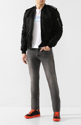 Мужские кожаные кеды PHILIPP PLEIN черного цвета по цене 48700 руб., арт. S20S MSC2660 PLE008N | Фото 2 Мужские кожаные кеды PHILIPP PLEIN черного цвета, арт. S20S MSC2660 PLE008N | Фото 2