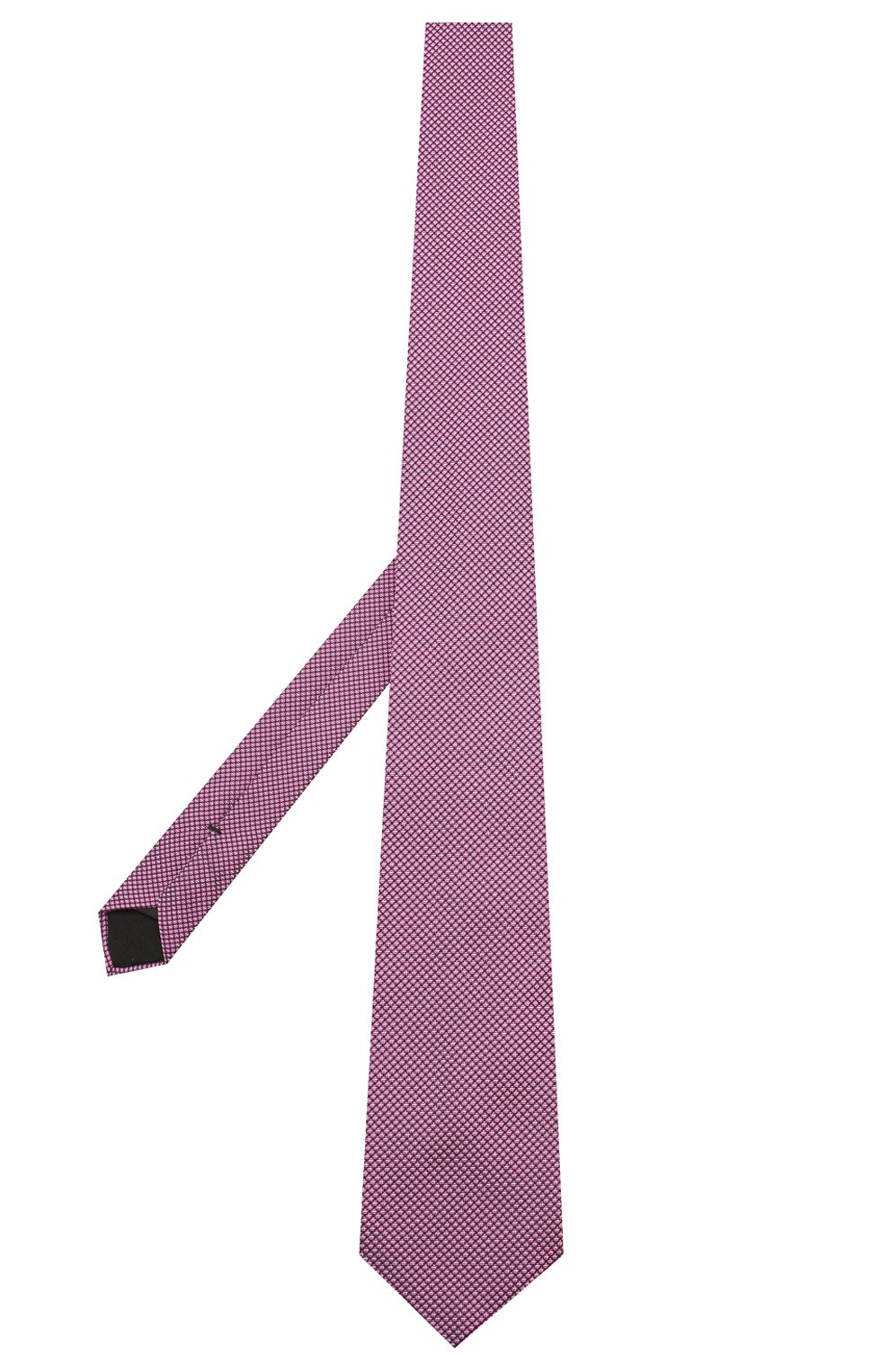 Мужской шелковый галстук BOSS розового цвета, арт. 50429176 | Фото 2 (Принт: С принтом; Материал: Текстиль, Шелк)