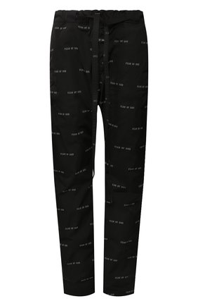 Мужской брюки FEAR OF GOD черного цвета по цене 82950 руб., арт. 6H19-4006/APN | Фото 1 Мужской брюки FEAR OF GOD черного цвета, арт. 6H19-4006/APN | Фото 1