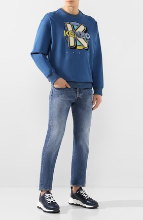 Мужские джинсы 2 MEN JEANS синего цвета по цене 18650 руб., арт. GIULIAN0/YNGM6 | Фото 2 Мужские джинсы 2 MEN JEANS синего цвета, арт. GIULIAN0/YNGM6 | Фото 2