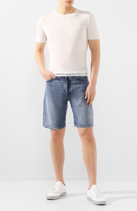 Мужские джинсовые шорты 2 MEN JEANS синего цвета по цене 18150 руб., арт. RICHI/YNG2Z | Фото 2 Мужские джинсовые шорты 2 MEN JEANS синего цвета, арт. RICHI/YNG2Z | Фото 2