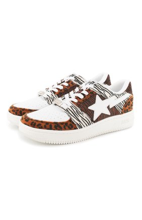 Мужские кеды BAPE разноцветного цвета по цене 22350 руб., арт. 1G30191012 | Фото 1 Мужские кеды BAPE разноцветного цвета, арт. 1G30191012 | Фото 1