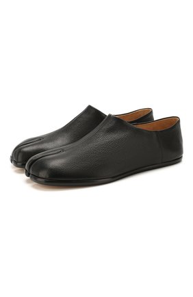Мужские кожаные слиперы MAISON MARGIELA черного цвета по цене 43900 руб., арт. S57WR0051/P2696 | Фото 1 Мужские кожаные слиперы MAISON MARGIELA черного цвета, арт. S57WR0051/P2696 | Фото 1