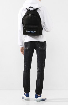 Мужской текстильный рюкзак GIVENCHY черного цвета по цене 83400 руб., арт. BK500JK0W7 | Фото 2 Мужской текстильный рюкзак GIVENCHY черного цвета, арт. BK500JK0W7 | Фото 2