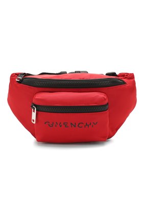 Мужская текстильная поясная сумка GIVENCHY красного цвета по цене 41800 руб., арт. BK5037K0WA | Фото 1 Мужская текстильная поясная сумка GIVENCHY красного цвета, арт. BK5037K0WA | Фото 1