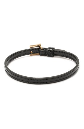 Женский кожаный браслет GUCCI черного цвета по цене 21200 руб., арт. 623238/J1745 | Фото 2 Женский кожаный браслет GUCCI черного цвета, арт. 623238/J1745 | Фото 2