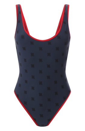 Женский слитный купальник FENDI синего цвета по цене 45500 руб., арт. FXB925 AB49 | Фото 1 Женский слитный купальник FENDI синего цвета, арт. FXB925 AB49 | Фото 1