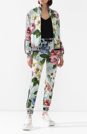 Женский кардиган из вискозы DOLCE & GABBANA разноцветного цвета по цене 78750 руб., арт. F9H91T/FSRMJ | Фото 2 Женский кардиган из вискозы DOLCE & GABBANA разноцветного цвета, арт. F9H91T/FSRMJ | Фото 2