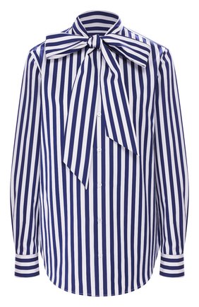 Женская хлопковая рубашка RALPH LAUREN темно-синего цвета по цене 97350 руб., арт. 290797864 | Фото 1 Женская хлопковая рубашка RALPH LAUREN темно-синего цвета, арт. 290797864 | Фото 1 (Материал внешний: Хлопок; Рукава: Длинные; Женское Кросс-КТ: Рубашка-одежда; Принт: Полоска, С принтом; Длина (для топов): Удлиненные; Статус проверки: Проверена категория; Стили: Кэжуэл)