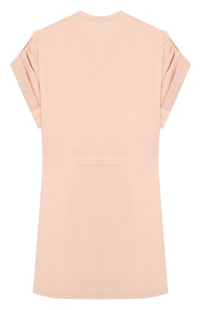 Детское шелковое платье CHLOÉ светло-розового цвета по цене 15800 руб., арт. C12769 | Фото 2 Детское шелковое платье CHLOÉ светло-розового цвета, арт. C12769 | Фото 2