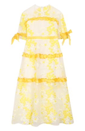 Детское платье YUDASHKIN KIDS желтого цвета по цене 21690 руб., арт. 420-KTGE-473010 | Фото 1 Детское платье YUDASHKIN KIDS желтого цвета, арт. 420-KTGE-473010 | Фото 1