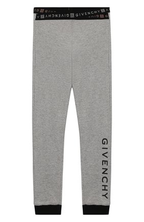 Детские леггинсы GIVENCHY серебряного цвета по цене 17150 руб., арт. H14092 | Фото 1 Детские леггинсы GIVENCHY серебряного цвета, арт. H14092 | Фото 1 (Кросс-КТ: Спорт; Материал внешний: Вискоза)