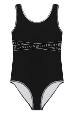 Детского слитный купальник GIVENCHY черного цвета по цене 15300 руб., арт. H10024 | Фото 1 Детского слитный купальник GIVENCHY черного цвета, арт. H10024 | Фото 1 (Материал внешний: Синтетический материал; Девочки Кросс-КТ: Купальники-пляж; Ростовка одежда: 10 - 11 лет | 140 - 146см, 12 лет | 152 см, 6 лет | 116 см, 8 лет | 128 см)