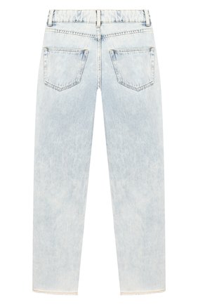 Детские джинсы INDEE голубого цвета по цене 7995 руб., арт. GLADYS/DENIM/12A-18A | Фото 2 Детские джинсы INDEE голубого цвета, арт. GLADYS/DENIM/12A-18A | Фото 2