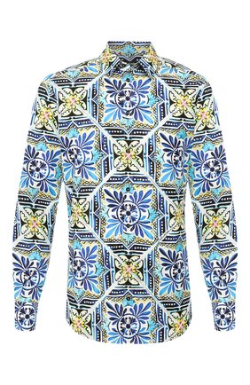 Мужская хлопковая рубашка DOLCE & GABBANA разноцветного цвета по цене 77950 руб., арт. G5EJ0T/HS5HB | Фото 1 Мужская хлопковая рубашка DOLCE & GABBANA разноцветного цвета, арт. G5EJ0T/HS5HB | Фото 1