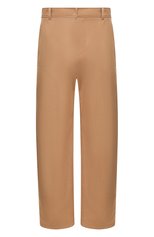 Мужские хлопковые брюки BURBERRY коричневого цвета, арт. 4563534 | Фото 1 (Длина (брюки, джинсы): Стандартные; Случай: Повседневный; Материал внешний: Хлопок)