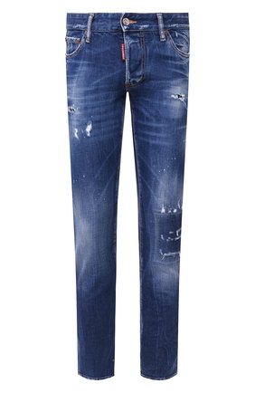 Мужские джинсы DSQUARED2 синего цвета по цене 45950 руб., арт. S71LB0724/S30663 | Фото 1 Мужские джинсы DSQUARED2 синего цвета, арт. S71LB0724/S30663 | Фото 1