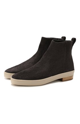 Мужские замшевые сапоги FEAR OF GOD темно-коричневого цвета по цене 49950 руб., арт. 6H19-7007/RSU | Фото 1 Мужские замшевые сапоги FEAR OF GOD темно-коричневого цвета, арт. 6H19-7007/RSU | Фото 1