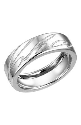 Женские кольцо CHOPARD бесцветного цвета, арт. 827940-1110 | Фото 1 (Материал сплава: Белое золото; Драгоценные камни: Без драгоценных камней)