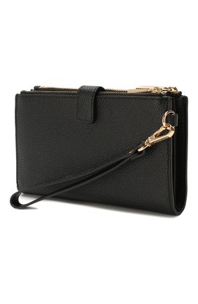 Женские кожаный кошелек jet set MICHAEL MICHAEL KORS черного цвета по цене 15250 руб., арт. 34F9GAFW4L | Фото 2 Женские кожаный кошелек jet set MICHAEL MICHAEL KORS черного цвета, арт. 34F9GAFW4L | Фото 2