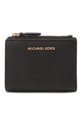 Женские кожаное портмоне jet set MICHAEL MICHAEL KORS черного цвета по цене 8485 руб., арт. 34F9GJ6F2L | Фото 1 Женские кожаное портмоне jet set MICHAEL MICHAEL KORS черного цвета, арт. 34F9GJ6F2L | Фото 1