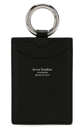 Женский кожаный футляр для кредитных карт ACNE STUDIOS черного цвета по цене 16000 руб., арт. CG0064/W | Фото 1 Женский кожаный футляр для кредитных карт ACNE STUDIOS черного цвета, арт. CG0064/W | Фото 1