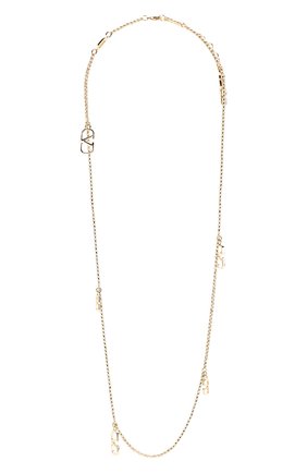 Женское колье valentino garavani VALENTINO золотого цвета по цене 28050 руб., арт. TW0J0F30/MET | Фото 1 Женское колье valentino garavani VALENTINO золотого цвета, арт. TW0J0F30/MET | Фото 1