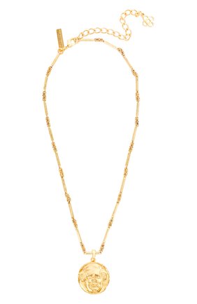 Женское колье OSCAR DE LA RENTA золотого цвета по цене 35150 руб., арт. S20J032G0L | Фото 1 Женское колье OSCAR DE LA RENTA золотого цвета, арт. S20J032G0L | Фото 1
