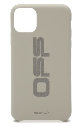 Чехол для iphone 11 pro max OFF-WHITE серого цвета по цене 6265 руб., арт. 0WPA013R20F140630606 | Фото 1 Чехол для iphone 11 pro max OFF-WHITE серого цвета, арт. 0WPA013R20F140630606 | Фото 1