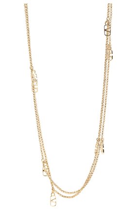 Женское колье valentino garavani VALENTINO золотого цвета по цене 36650 руб., арт. TW0J0F29/MET | Фото 2 Женское колье valentino garavani VALENTINO золотого цвета, арт. TW0J0F29/MET | Фото 2