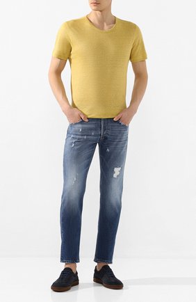 Мужские джинсы PREMIUM MOOD DENIM SUPERIOR синего цвета по цене 15350 руб., арт. S20 03838375/JAIMS | Фото 2 Мужские джинсы PREMIUM MOOD DENIM SUPERIOR синего цвета, арт. S20 03838375/JAIMS | Фото 2