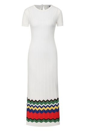 Женское платье-миди M MISSONI белого цвета по цене 58450 руб., арт. 2DG00386/2K005G | Фото 1 Женское платье-миди M MISSONI белого цвета, арт. 2DG00386/2K005G | Фото 1