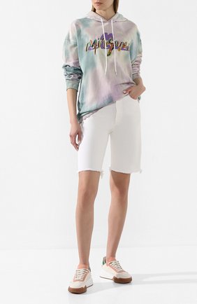 Женская хлопковое худи M MISSONI сиреневого цвета по цене 36650 руб., арт. 2DN00160/2J0028 | Фото 2 Женская хлопковое худи M MISSONI сиреневого цвета, арт. 2DN00160/2J0028 | Фото 2