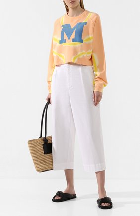 Женская хлопковый пуловер M MISSONI желтого цвета по цене 26900 руб., арт. 2DN00161/2J002A | Фото 2 Женская хлопковый пуловер M MISSONI желтого цвета, арт. 2DN00161/2J002A | Фото 2