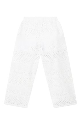 Детского хлопковые брюки YUDASHKIN KIDS белого цвета по цене 9770 руб., арт. 420-KTGE-443004 | Фото 1 Детского хлопковые брюки YUDASHKIN KIDS белого цвета, арт. 420-KTGE-443004 | Фото 1