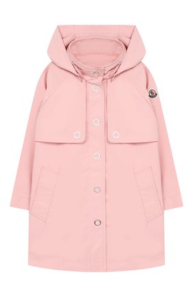 Детский плащ MONCLER светло-розового цвета по цене 32450 руб., арт. F1-954-1C701-10-5499N/8-10A | Фото 1 Детский плащ MONCLER светло-розового цвета, арт. F1-954-1C701-10-5499N/8-10A | Фото 1