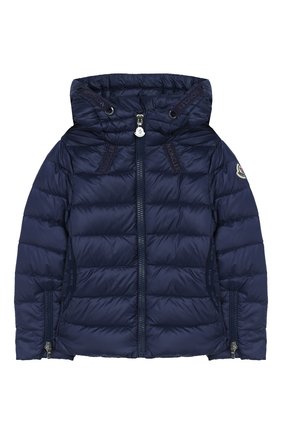 Детского пуховая куртка MONCLER темно-синего цвета по цене 27500 руб., арт. F1-954-1A131-10-53048/4-6A | Фото 1 Детского пуховая куртка MONCLER темно-синего цвета, арт. F1-954-1A131-10-53048/4-6A | Фото 1