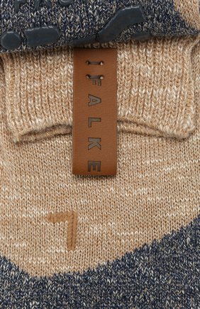Детские носки FALKE бежевого цвета, арт. 12099 | Фото 2 (Материал: Вискоза, Текстиль; Кросс-КТ: Носки)