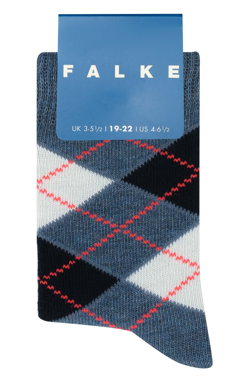Детские носки FALKE голубого цвета, арт. 11973 | Фото 1