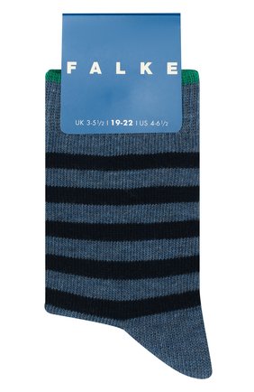 Детские носки FALKE голубого цвета по цене 950 руб., арт. 11917 | Фото 1 Детские носки FALKE голубого цвета, арт. 11917 | Фото 1