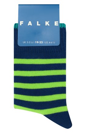 Детские носки FALKE зеленого цвета, арт. 11917 | Фото 1 (Материал: Текстиль, Хлопок; Кросс-КТ: Носки)