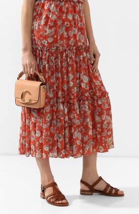 Женская сумка chloé c mini CHLOÉ светло-розового цвета по цене 103000 руб., арт. CHC19US193A87 | Фото 2 Женская сумка chloé c mini CHLOÉ светло-розового цвета, арт. CHC19US193A87 | Фото 2