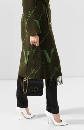 Женская сумка valentino garavani vsling small VALENTINO черного цвета по цене 157500 руб., арт. TW0B0F01/ACY | Фото 2 Женская сумка valentino garavani vsling small VALENTINO черного цвета, арт. TW0B0F01/ACY | Фото 2