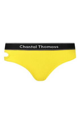 Женские трусы-стринги CHANTAL THOMASS желтого цвета по цене 3760 руб., арт. T05C80 | Фото 1 Женские трусы-стринги CHANTAL THOMASS желтого цвета, арт. T05C80 | Фото 1
